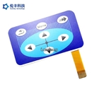 Customized Design Flat Membrane Switch With Flexible Circuit And Connector