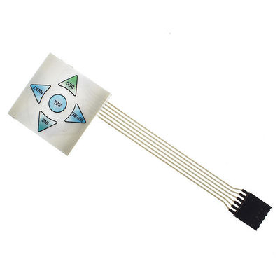 अच्छी कीमत 2.54 मिमी पिच और IP65 सुरक्षा स्तर के साथ अनुकूलित PMMA एलईडी झिल्ली कीबोर्ड ऑनलाइन