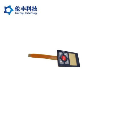 अच्छी कीमत पैंटोन रंग और सिल्कस्क्रीन प्रिंटिंग के साथ डिज़ाइन में अनुकूलन योग्य वाटरप्रूफ मेम्ब्रेन कीपैड ऑनलाइन