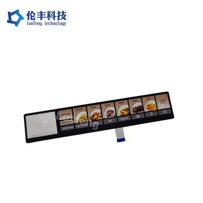 अच्छी कीमत प्रदर्शन और डिजाइन पीईटी/पीसी/पीवीसी सामग्री के लिए अनुकूलित पैनटोन रंग कोड फ्लैट झिल्ली कीबोर्ड ऑनलाइन