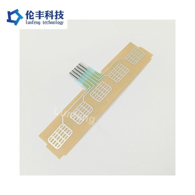 अच्छी कीमत 3M9080 चिपकने वाला और सिल्कस्क्रीन प्रिंटिंग के साथ अनुकूलित फ्लैट झिल्ली स्विच ऑनलाइन