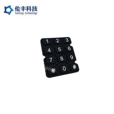 अच्छी कीमत निर्बाध और सटीक नियंत्रण के लिए पानी प्रतिरोधी सिलिकॉन रबर कीबोर्ड एम्बॉसिंग बटन ऑनलाइन