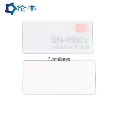 अच्छी कीमत कस्टम मुद्रित 0.8 मिमी पॉली कार्बोनेट ग्राफिक ओवरले ऑनलाइन