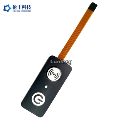 Good price 3M468 रियर चिपकने वाला FPC एलईडी झिल्ली स्विच अच्छा सीलिंग 1.0 मिमी पिच ऑनलाइन