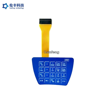 Good price OEM धातु डोम झिल्ली स्विच, 1.0 मिमी पिच धातु डोम स्पर्श स्विच ऑनलाइन
