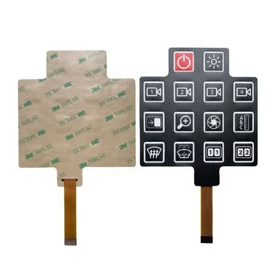 अच्छी कीमत Electrical Membrane Switch Screen Printing Technology Ensuring Insulation Resistance ≥100MΩ Perfect for Industrial Controls ऑनलाइन