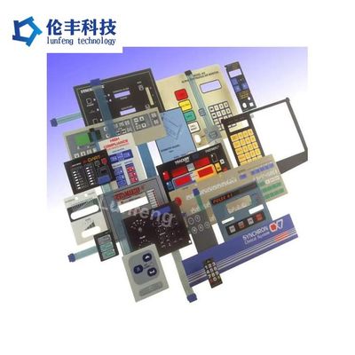 अच्छी कीमत Red Waterproof Membrane Keypad Customizable Key Number Matte Surface Finish Designed for Operation in Wet and Dusty Settings ऑनलाइन