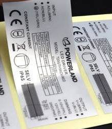 अच्छी कीमत Silver Sticker Label with Permanent Acrylic Adhesive and Temperature Resistance up to 80°C for Product Packaging ऑनलाइन