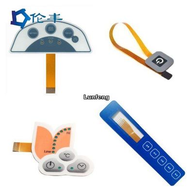 डिजिटा प्रिंटिंग एफपीसी मेम्ब्रेन स्विच सिल्कस्क्रीन प्रिंटिंग ईबीजी180 डिजिटल कीपैड स्विच